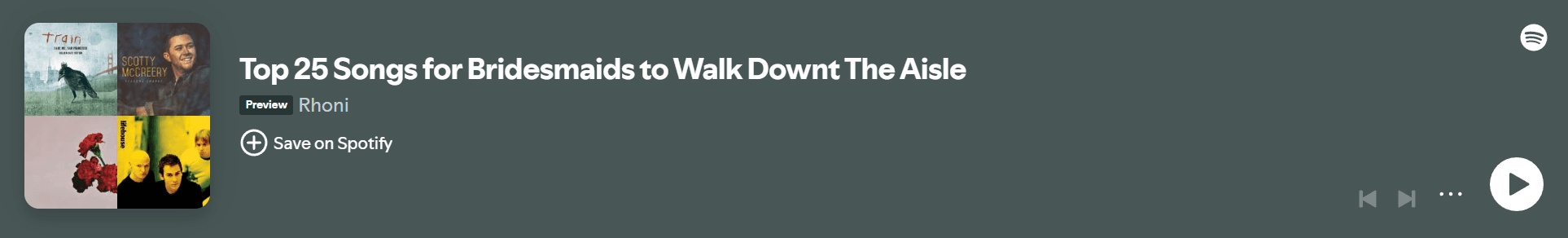 Top 25 Songs For Bridesmaids to Walk Down The Aisle