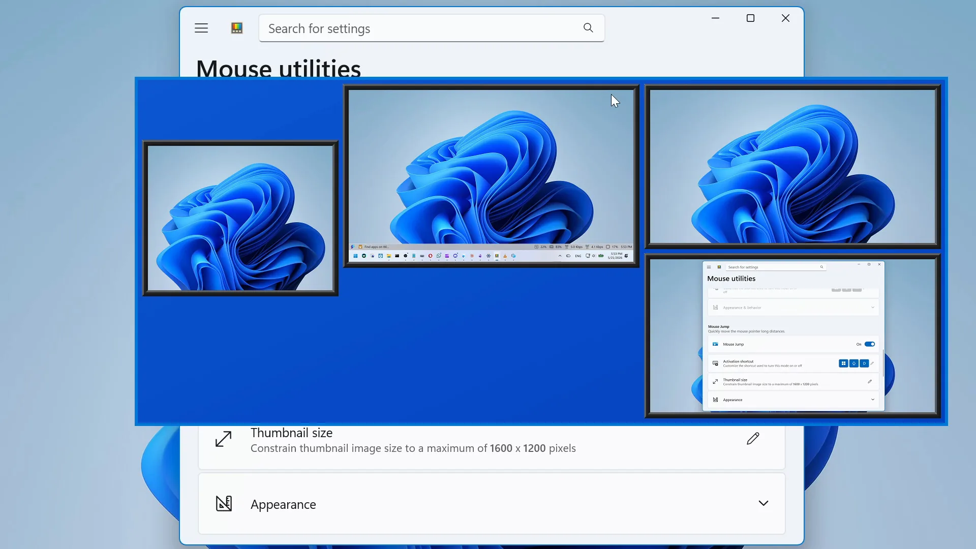 Mouse Jump teleporting the cursor across screens via a preview