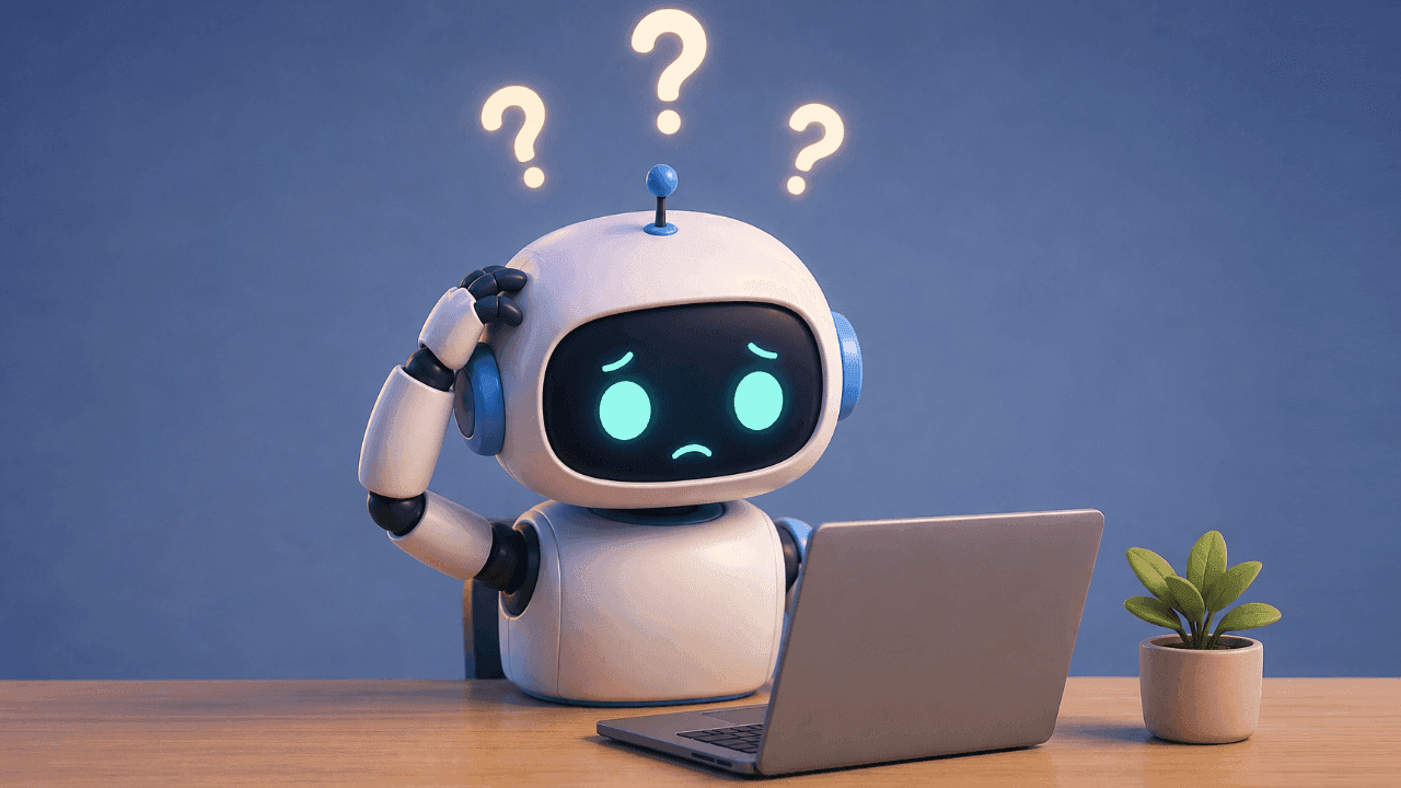 Confused robot