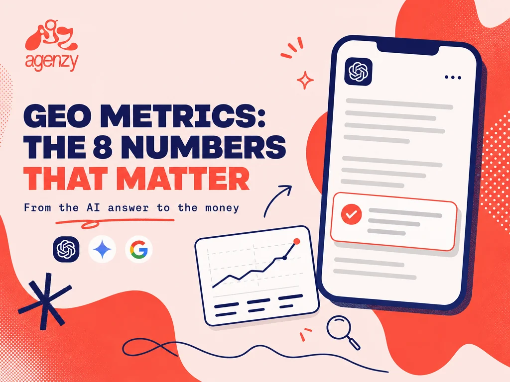 GEO metrics: the eight numbers that tell you whether AI search is working