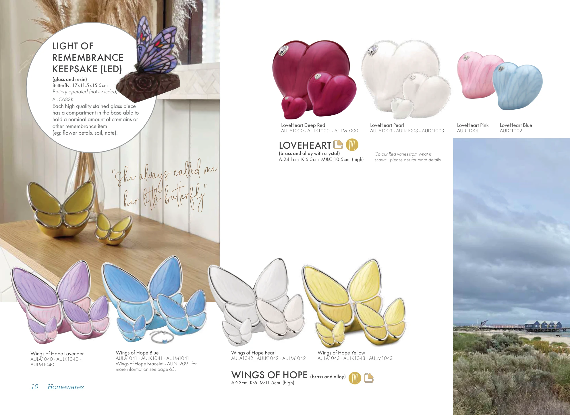 Wings of Hope – product details and codes