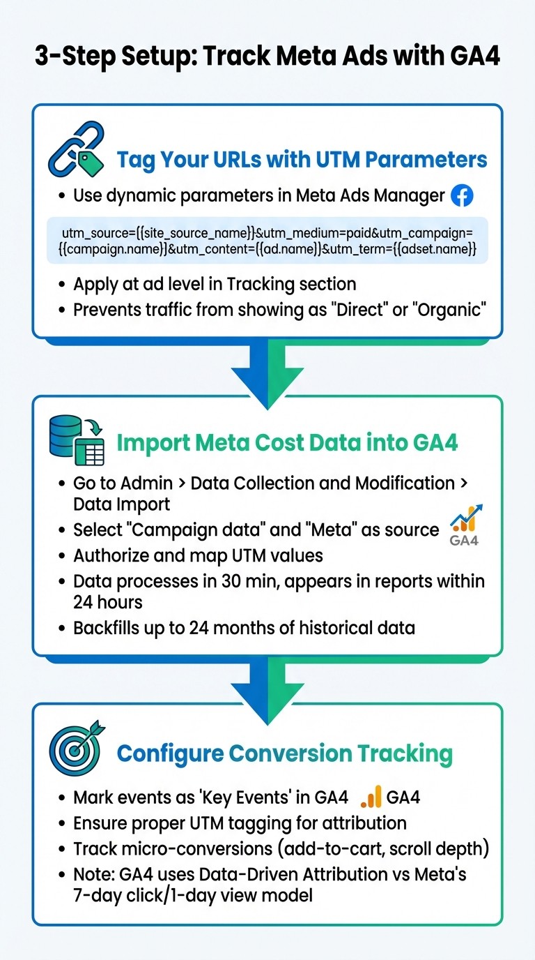 How to Set Up Google Analytics 4 for Meta Ads Tracking in 3 Steps