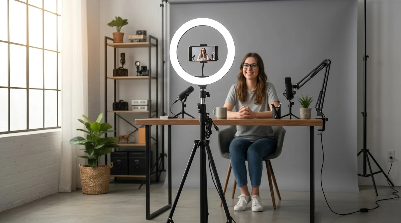 Melhor Ring Light em 2026: 4 Modelos para Fotos e Vídeos