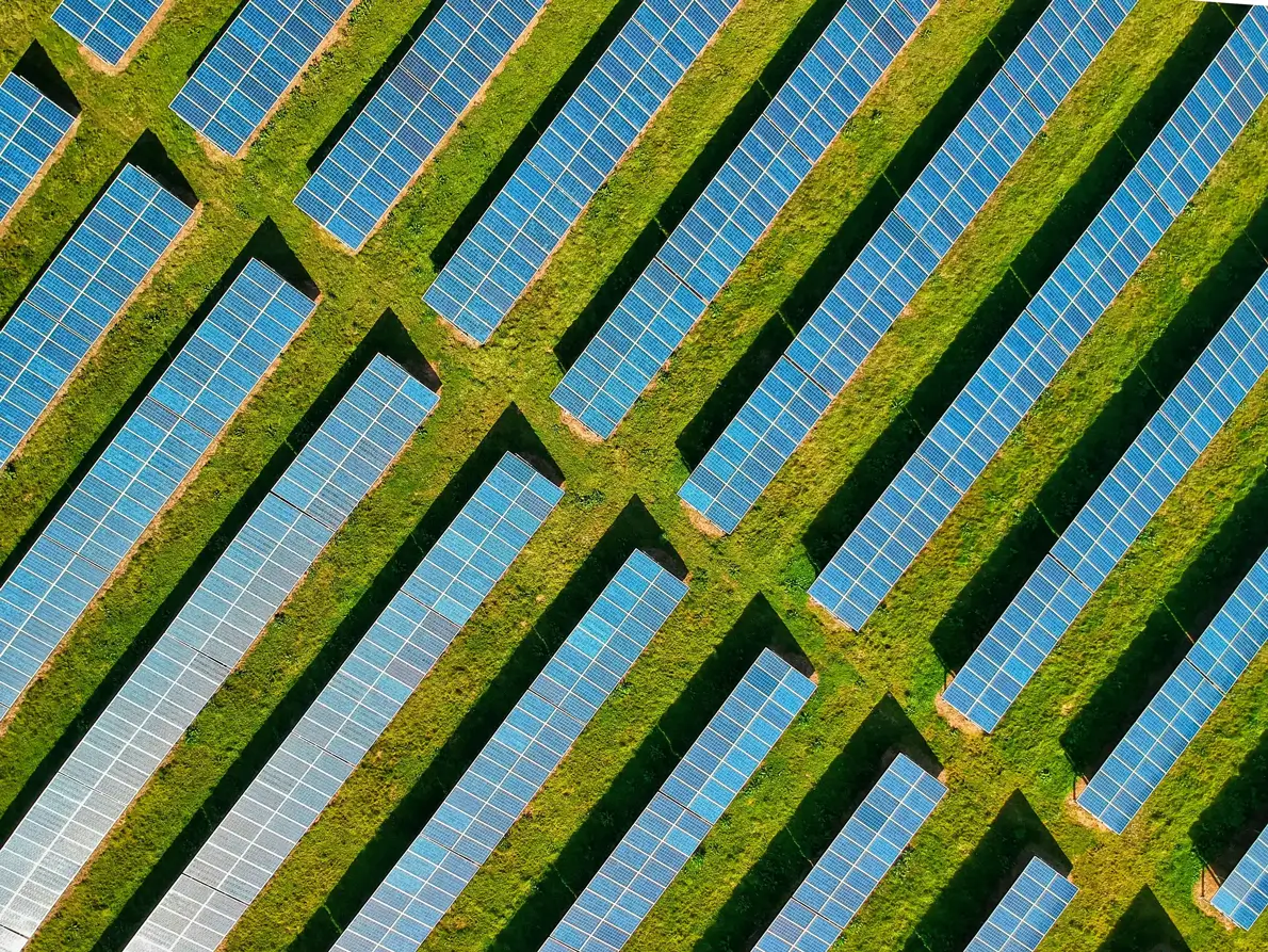 Wind and solar project collage