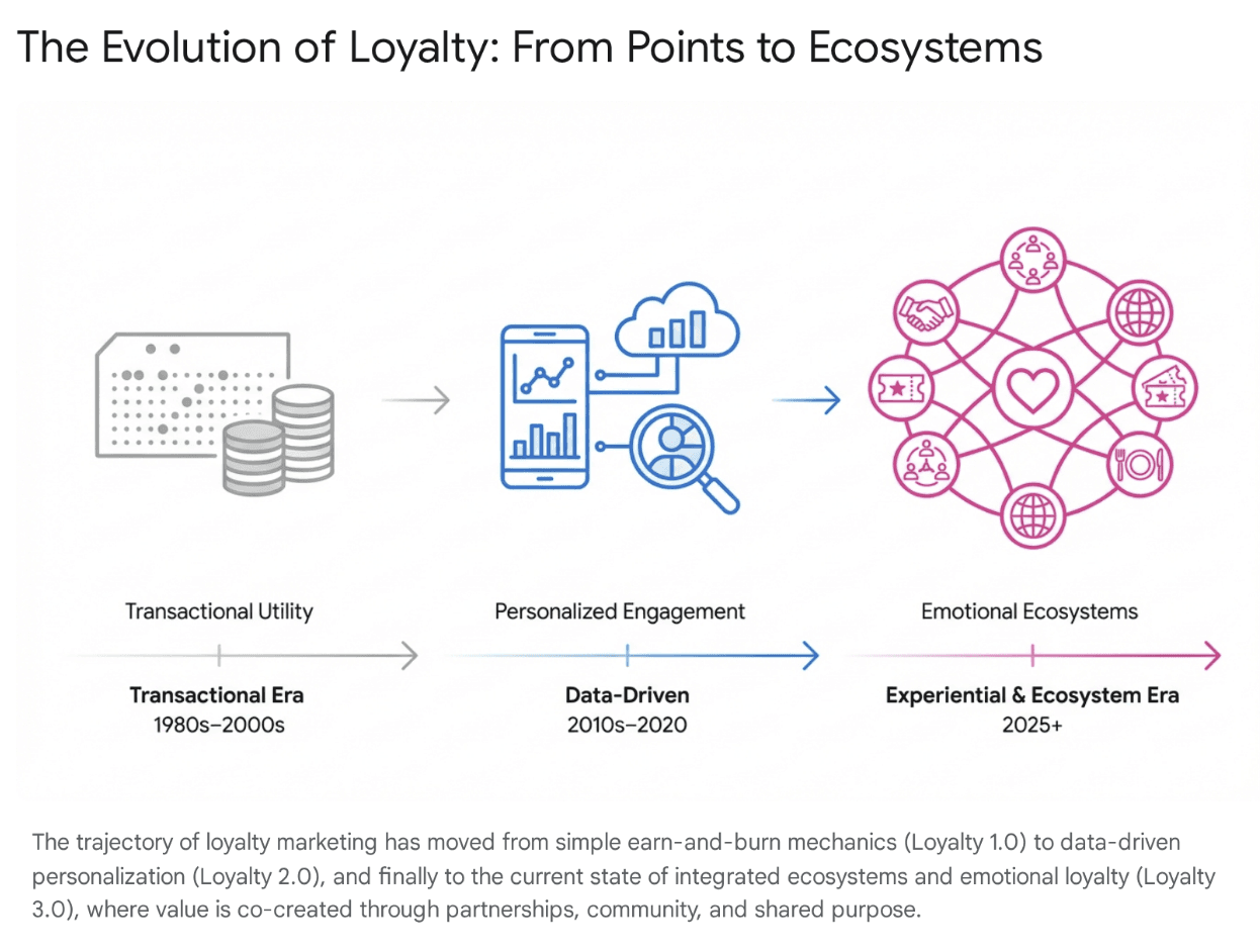 Evolution of loyalty: From Points to Ecosystems