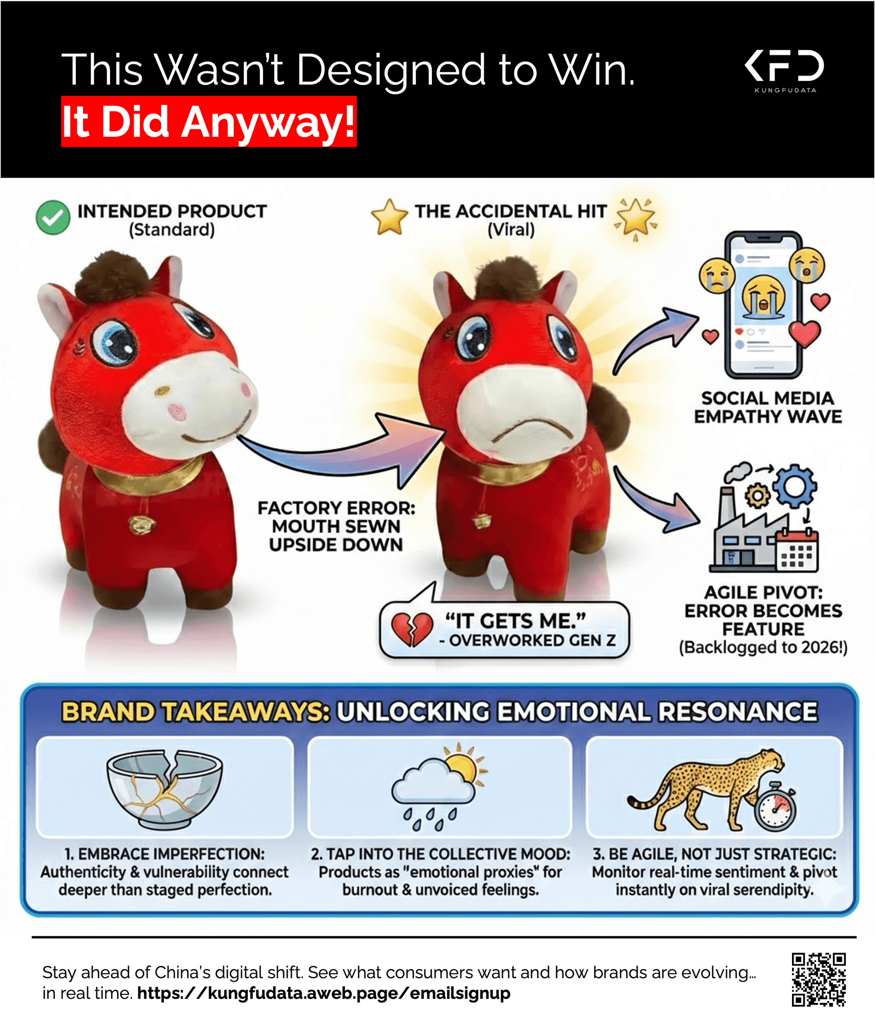 This Factory Accidentally Sewed A Horse's Mouth Upside Down And It Is