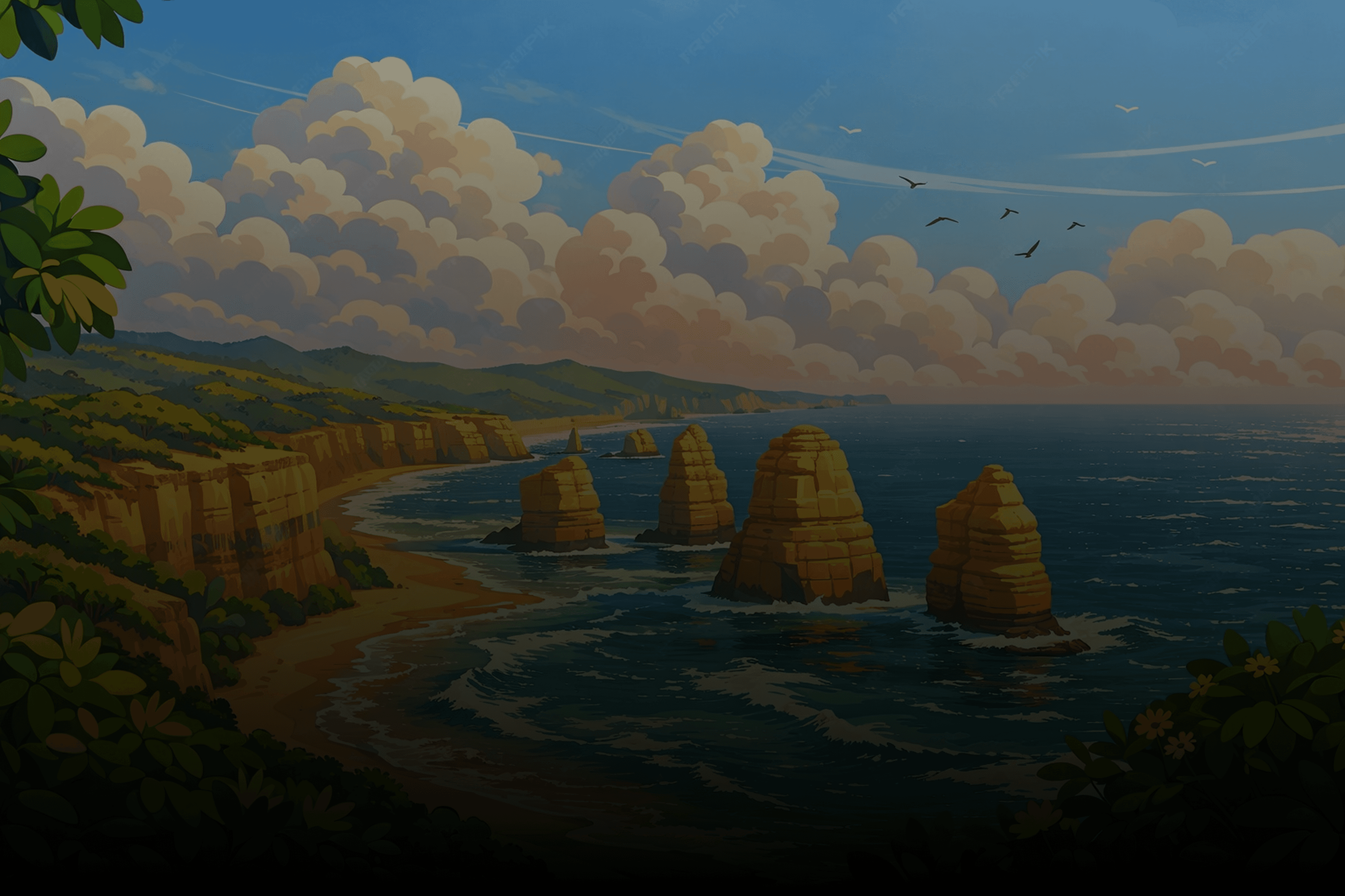Footer Background