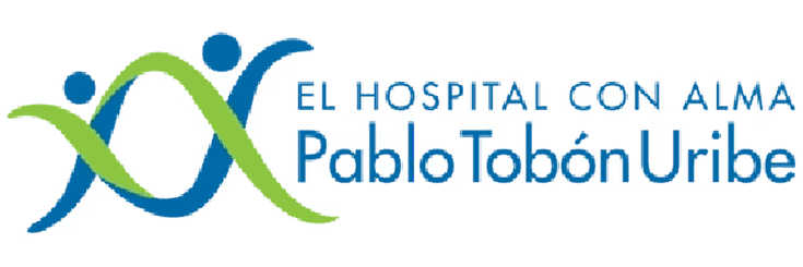 Logo Hospital Pablo Tobon Uribe el hospital con alma