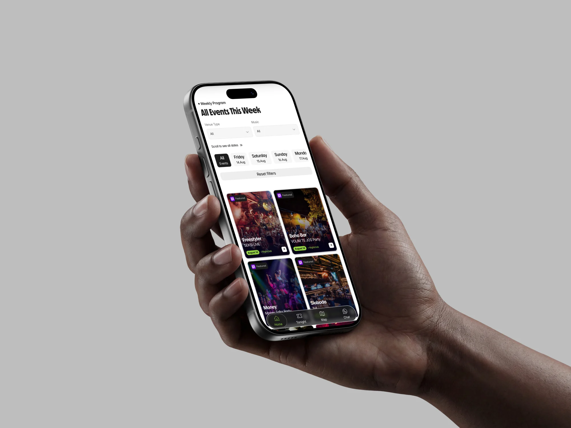 GUESTLIST — additional project view showing visual and interaction details.