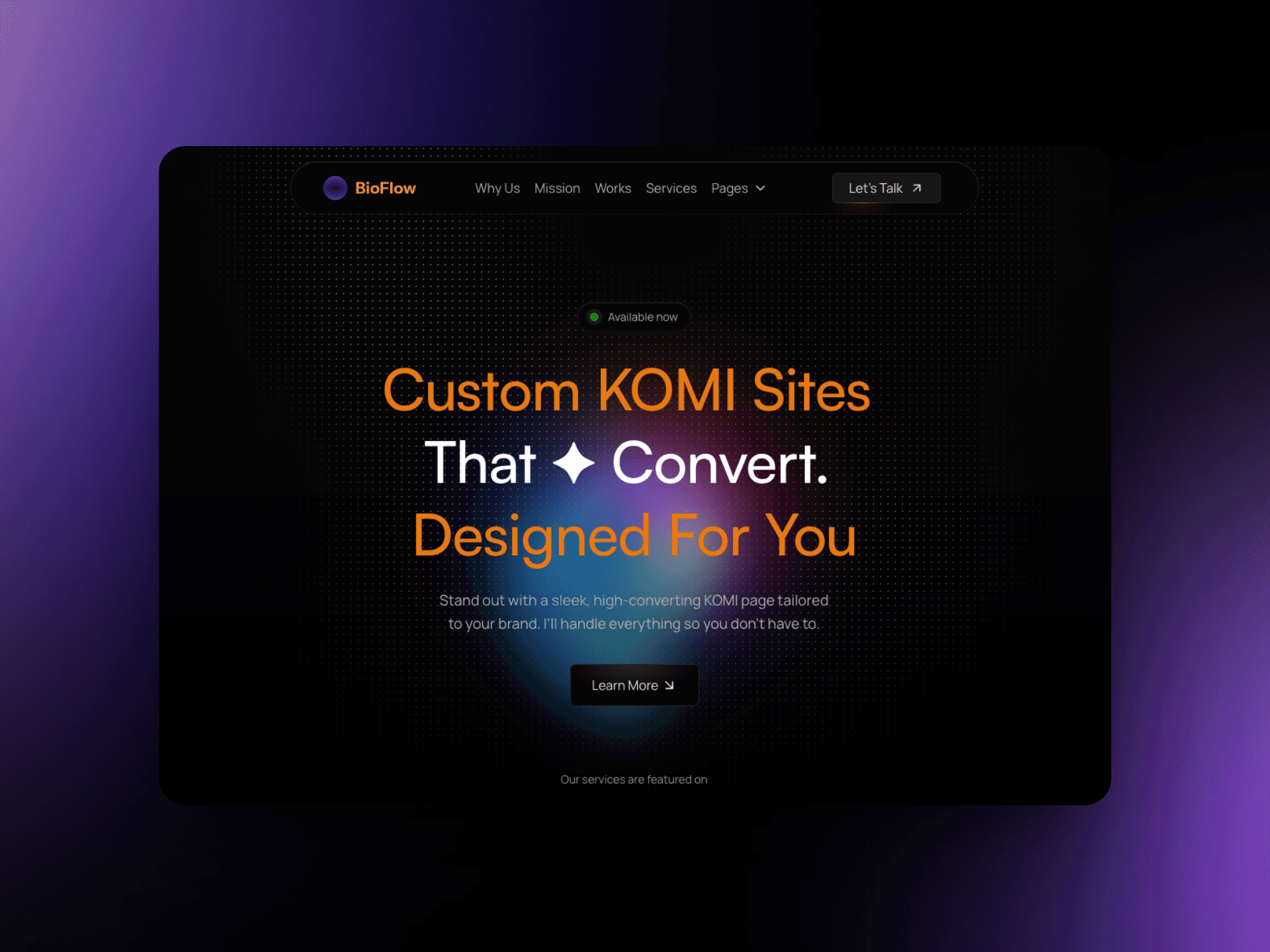 Aether Studio desktop UI