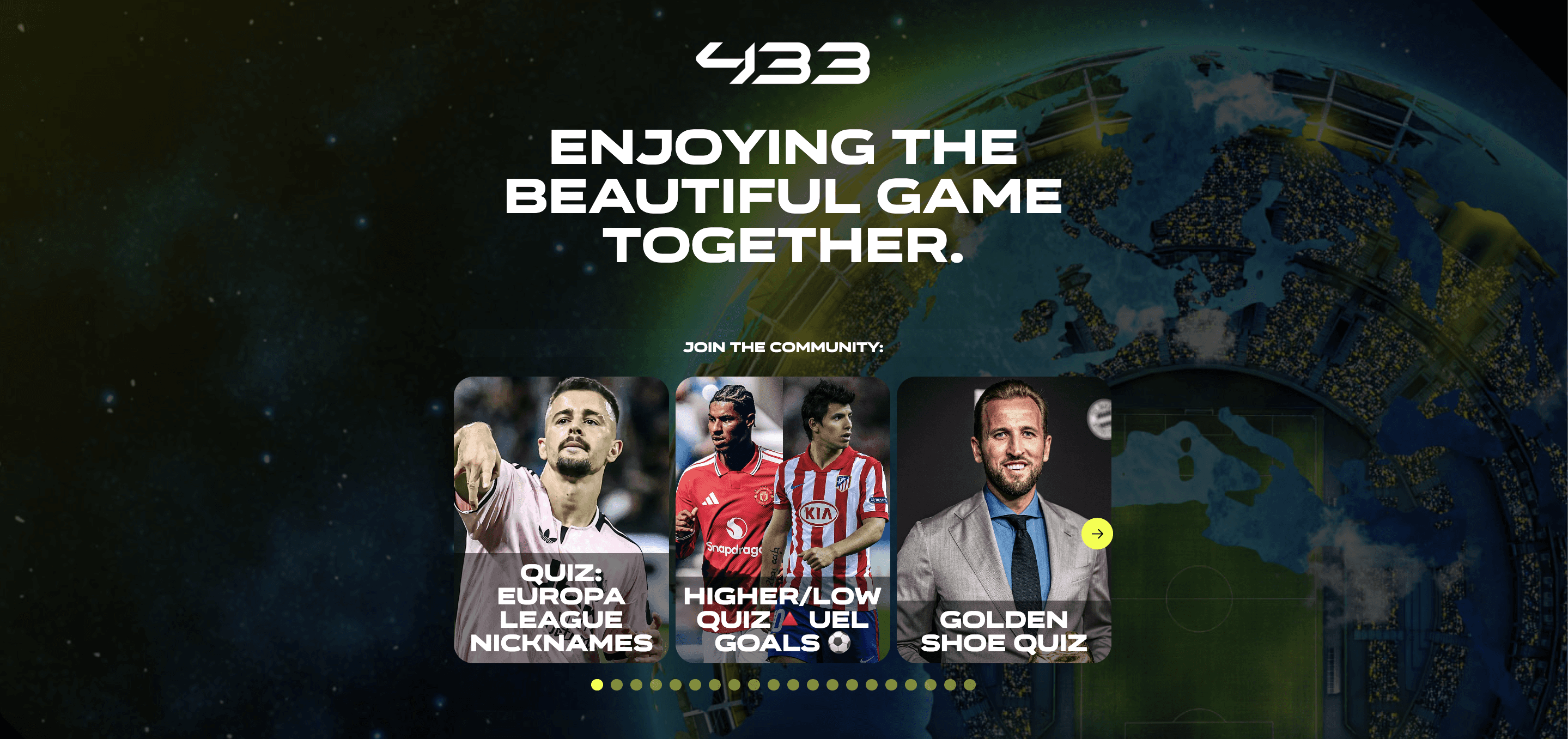 Fanzone 433 desktop