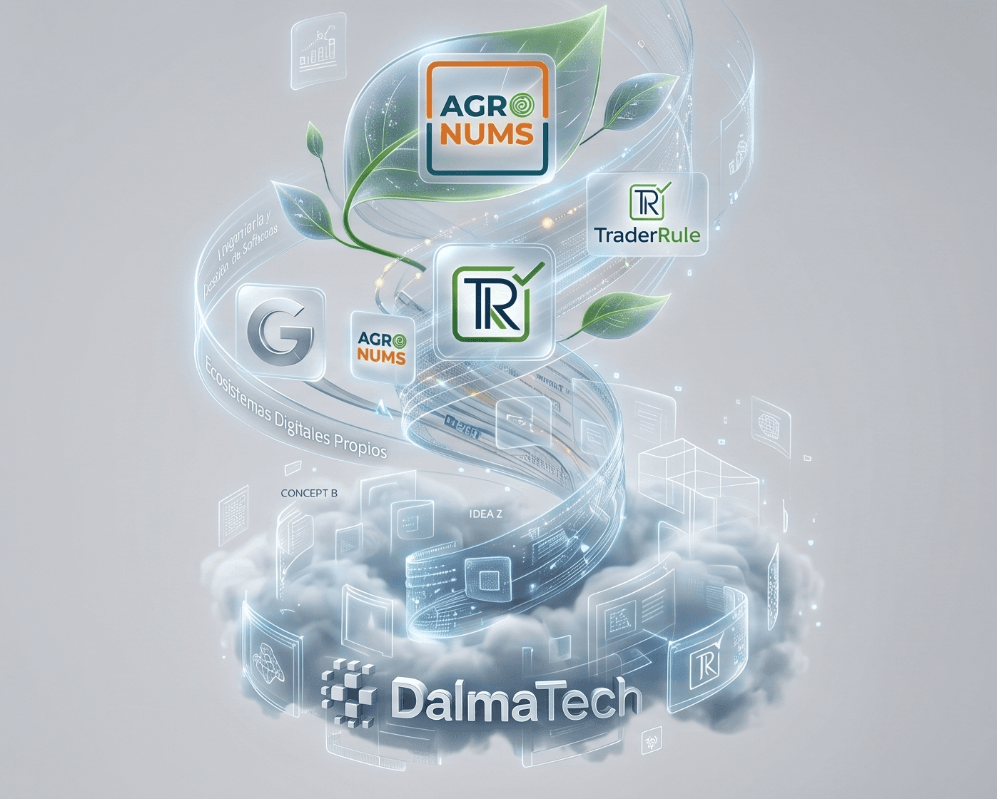 A portrait of a businessman