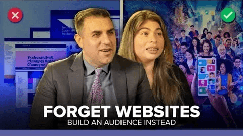  Forget Websites | Build an Audience Instead