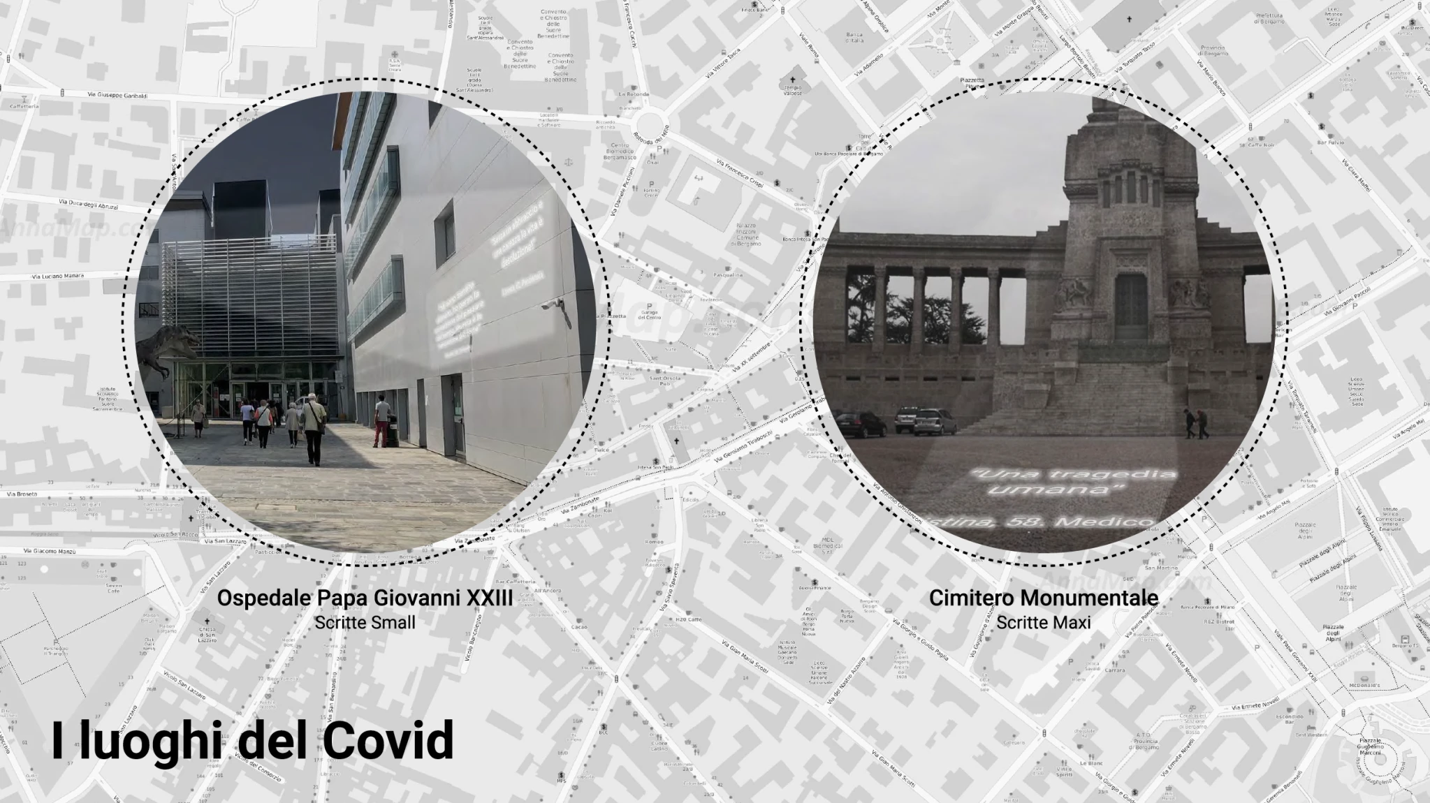 Light installation sites