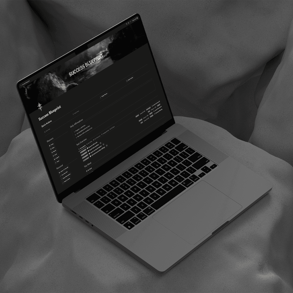 Translate knowledge into action with the Thriv Success Blueprint, our highly-optimized digital system for Notion. This tool is the practical application of the core Thriv frameworks taught in our guides, designed to be the "leanest system for the biggest outcome". It provides the essential structure for goal achievement without the overwhelming complexity of other systems that often lead to procrastination. Implement the "Become to Achieve" philosophy by organizing your goals, tracking progress, and managing daily tasks in a digital environment built for focus and efficiency. This Notion template is perfect for digital-native professionals, students, and anyone seeking a flexible, powerful, and accessible tool to engineer their perfect day and build lasting habits. Stop just planning and start doing; the Success Blueprint is your architected system for turning your vision into reality, one aligned action at a time.