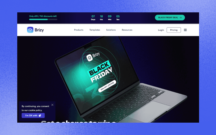 Brizy UI Dashboard