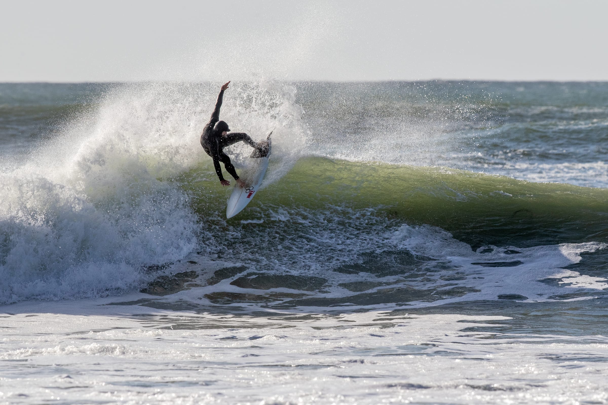 Surfing Elands Bay - pic by John Wilkinson
