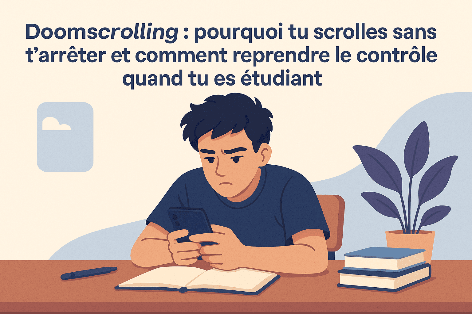 Doomscrolling : pourquoi tu scroller sans t’arrêter et comment reprendre le contrôle quand tu es étudiant