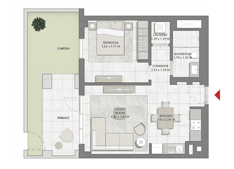 1 Bedroom