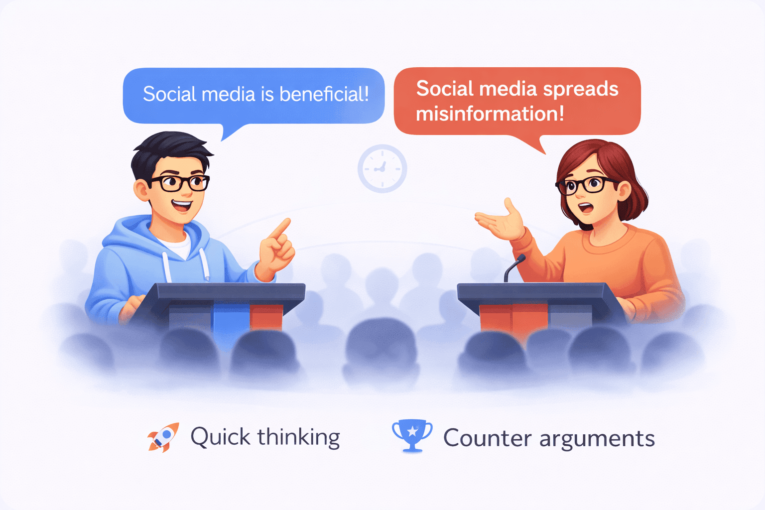 Gauge showing levels of user engagement, with tags for high and low engagement percentages.