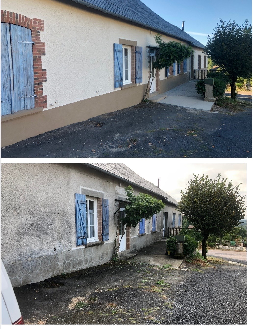 Façade rénovée