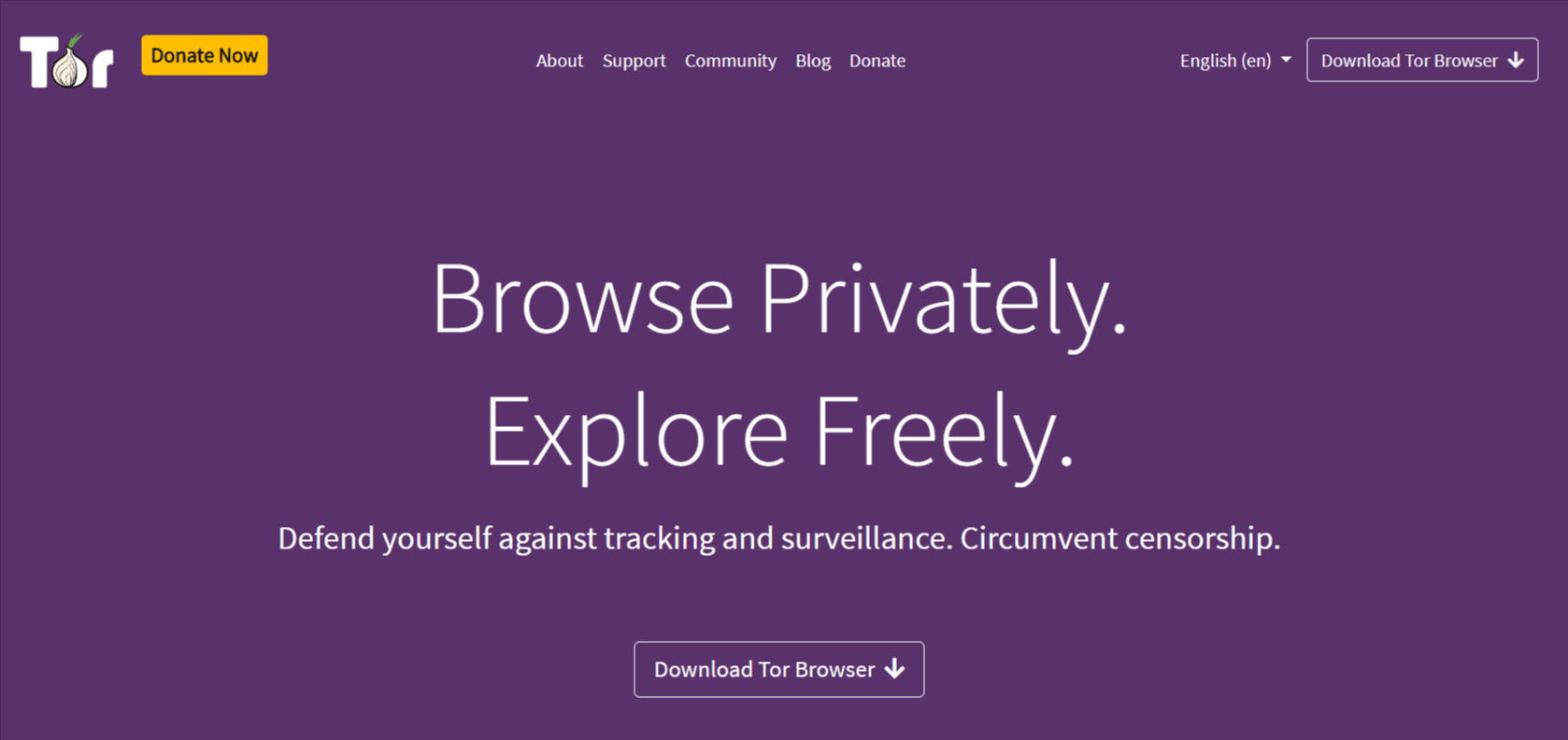 Tor project - NGOs bitcoin and crypto donation