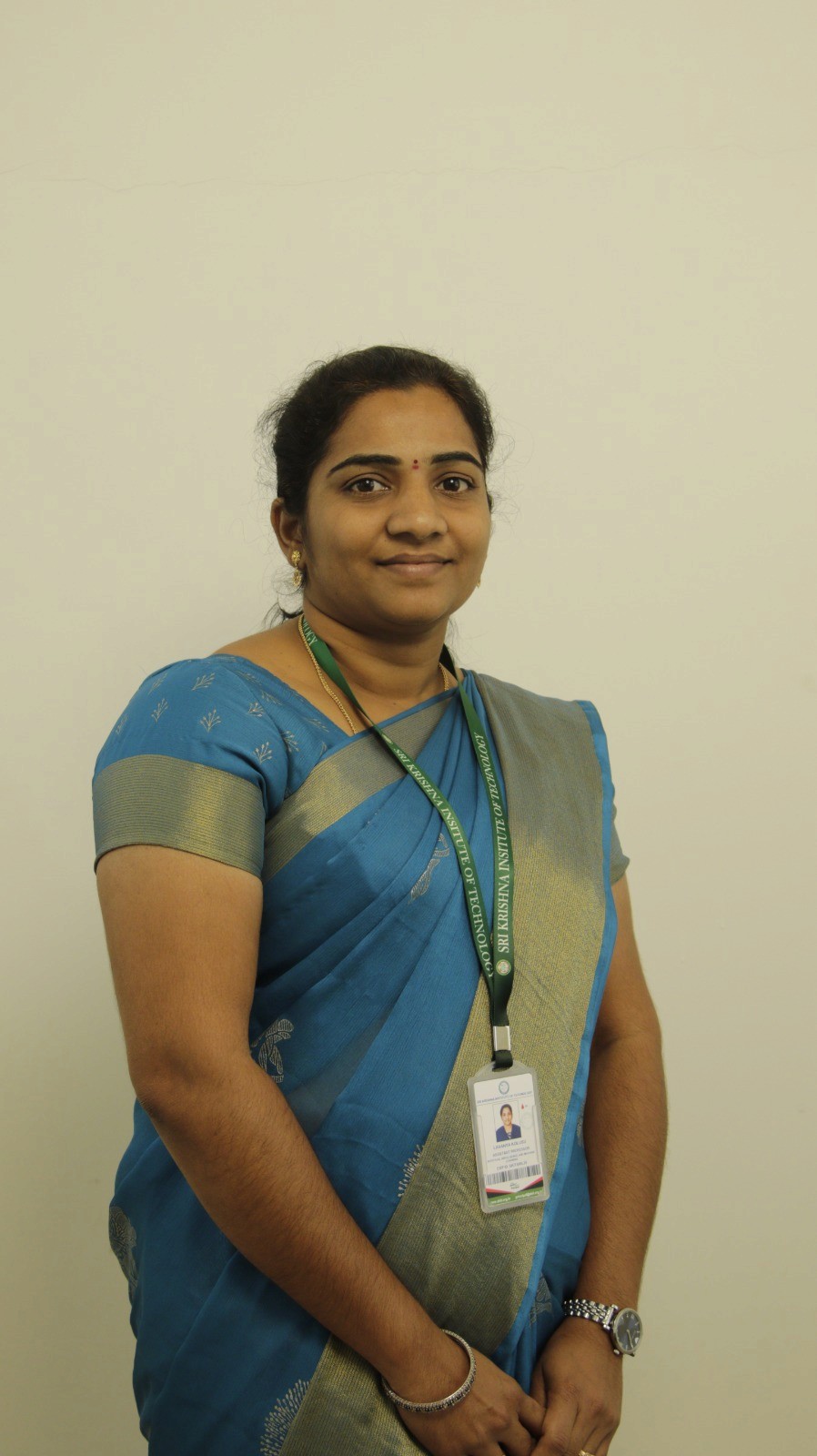 Mrs. Kolusu Lavanya, Assistant Professor, teaching advanced engineering concepts at one of the best colleges for engineering.