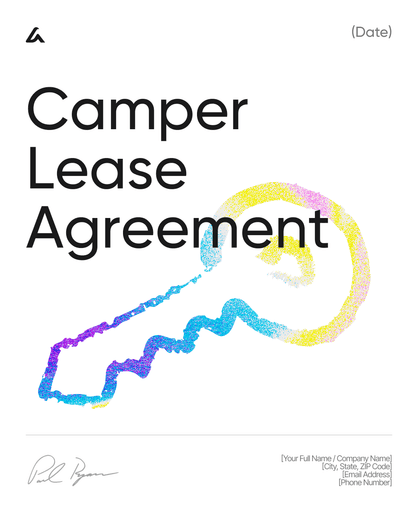 Camper Lease Agreement