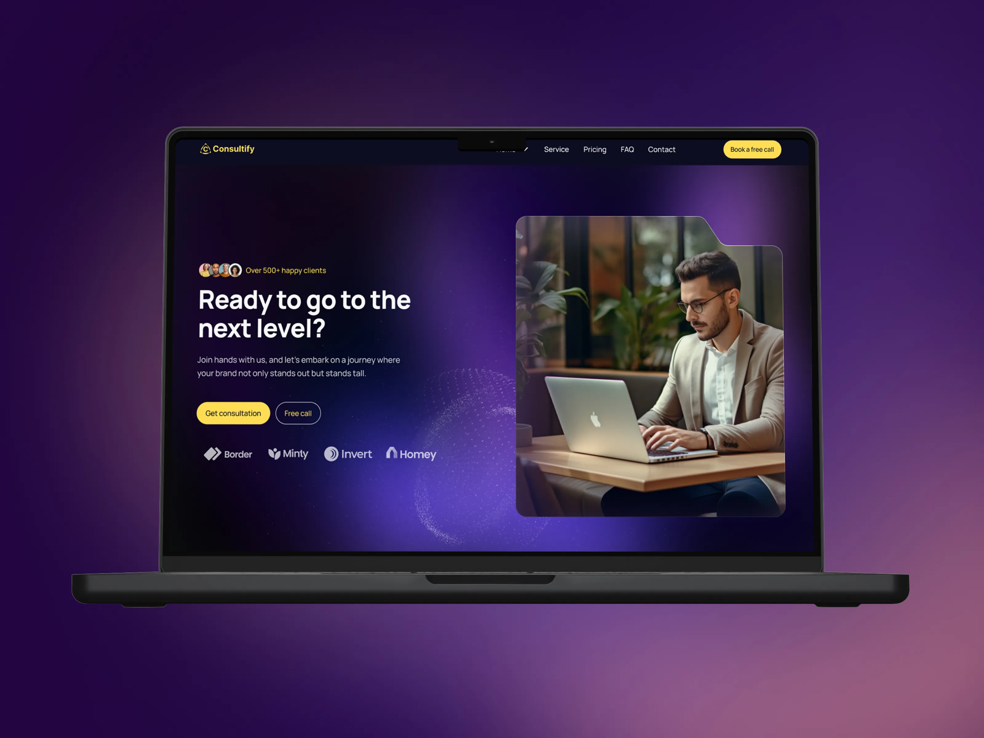 Marketing Template Framer template