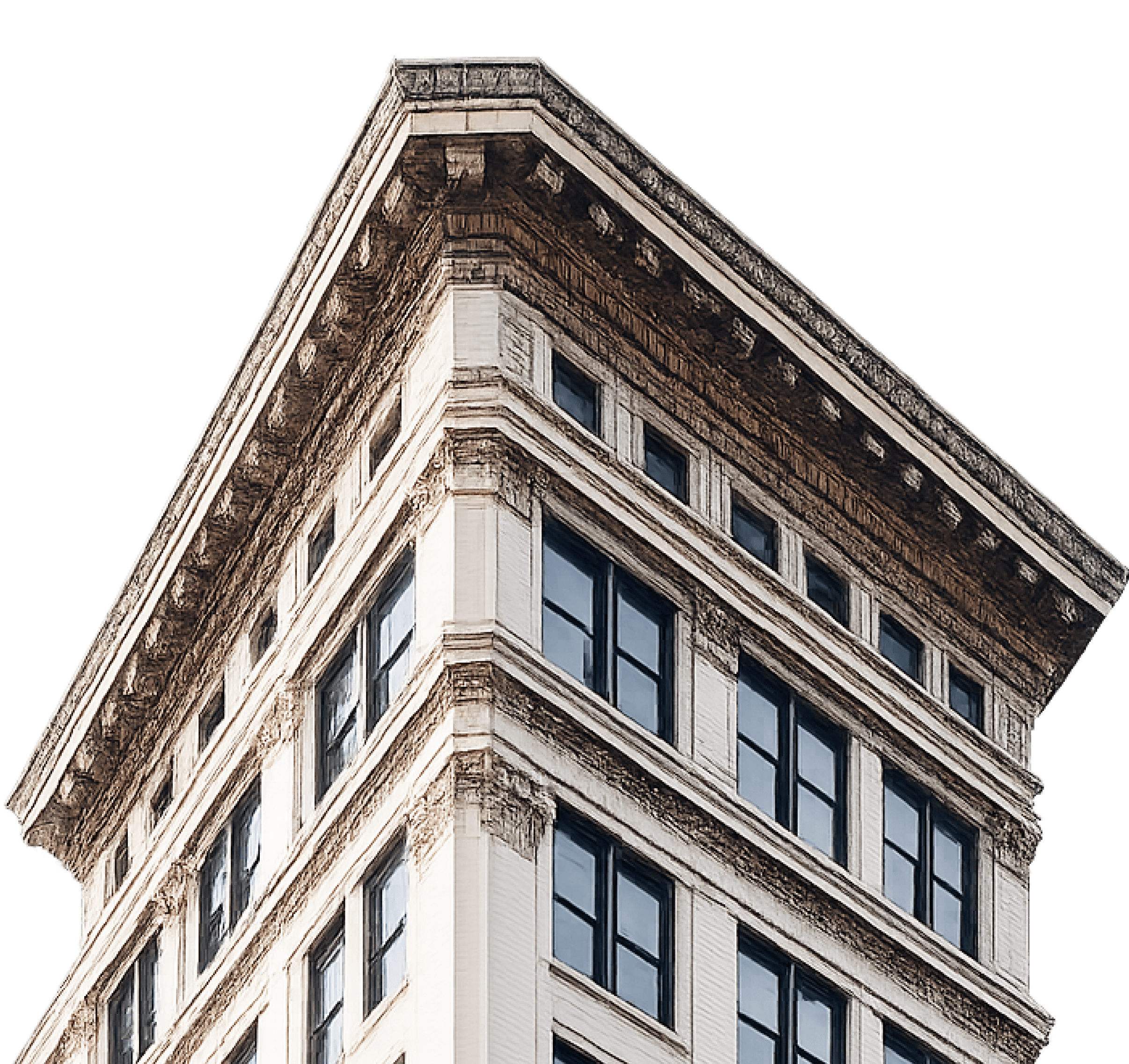 Edificio moderno representando los proyectos inmobiliarios gestionados con la tecnología de Ratio.