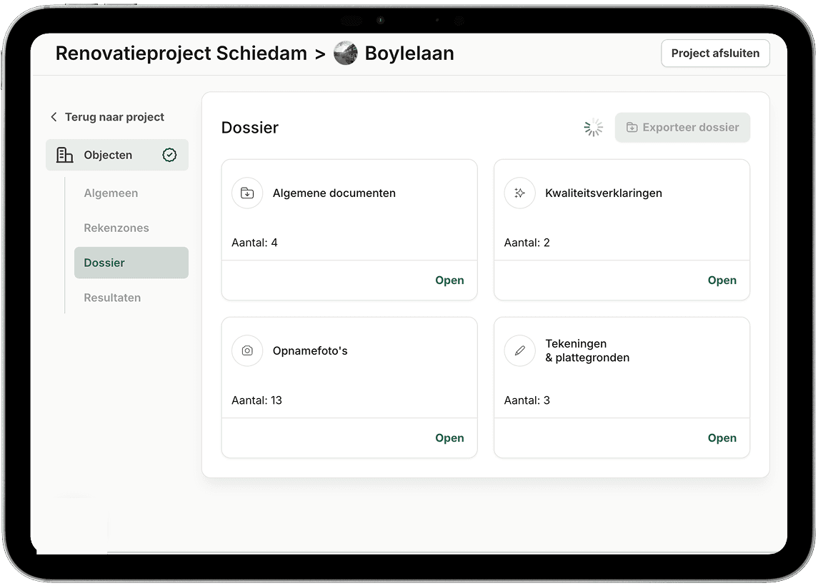 Dossiervorming in Label-wise