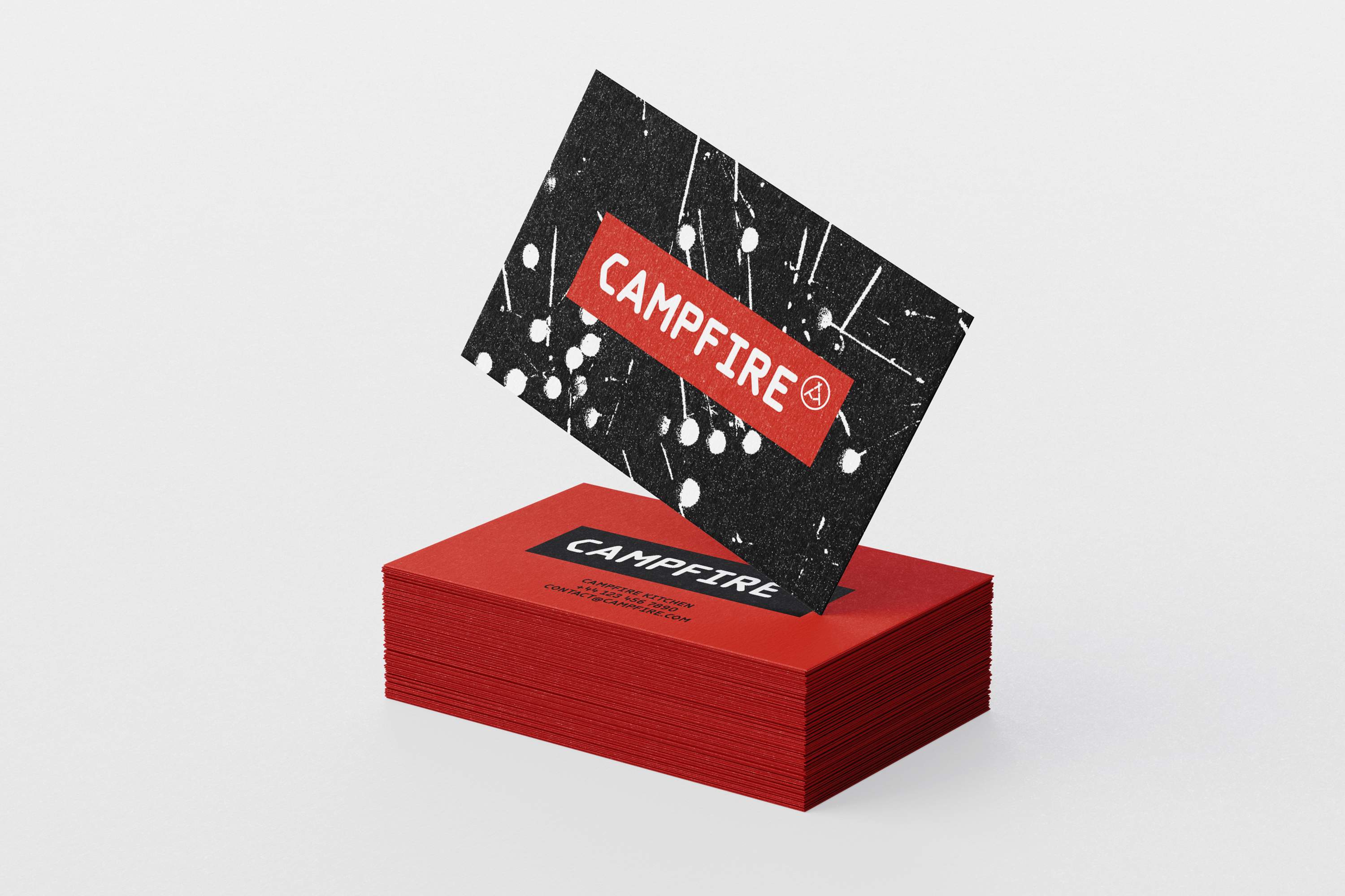 Campfire Business Cards