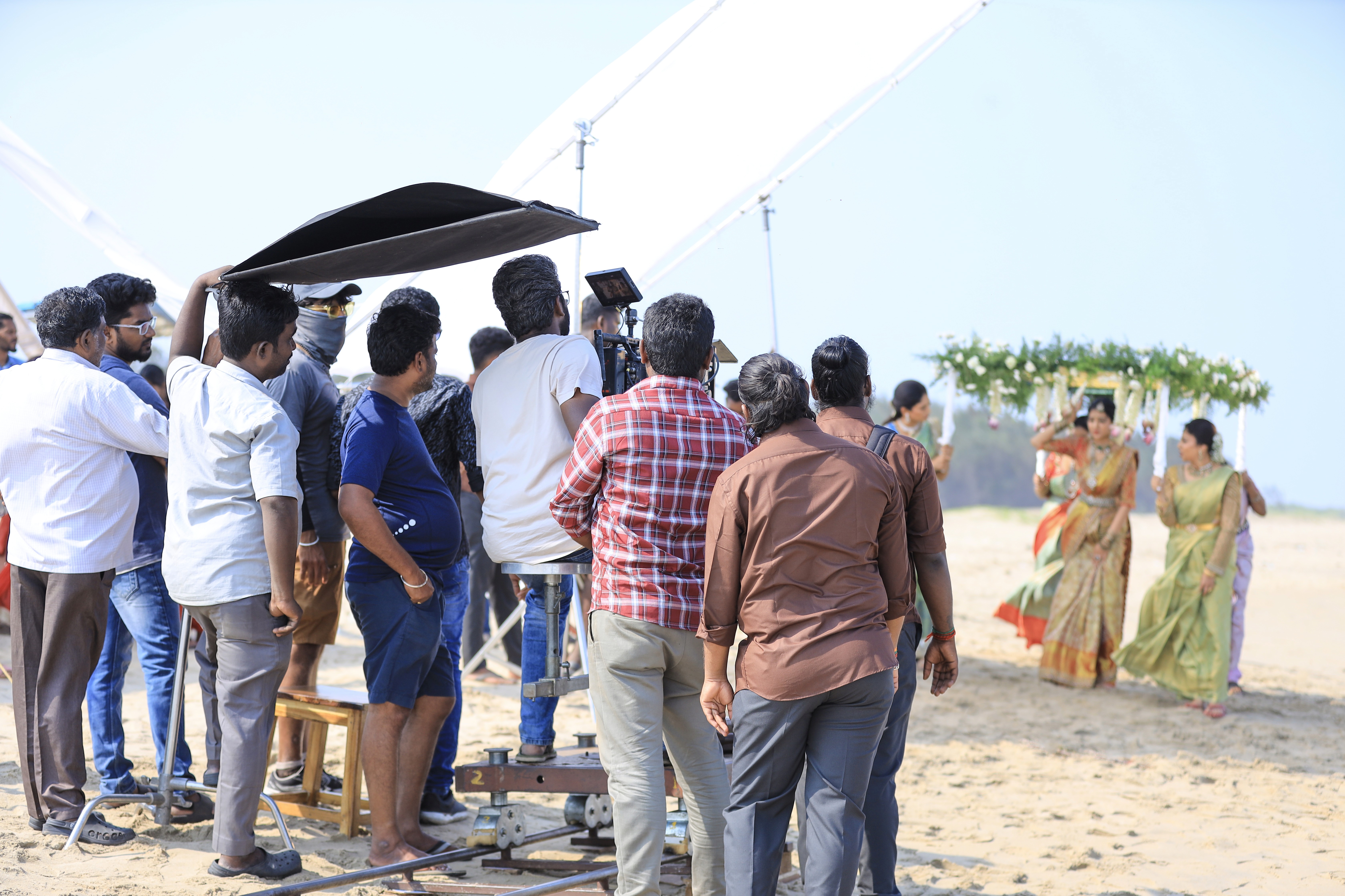 Coach explaining something to an athlete