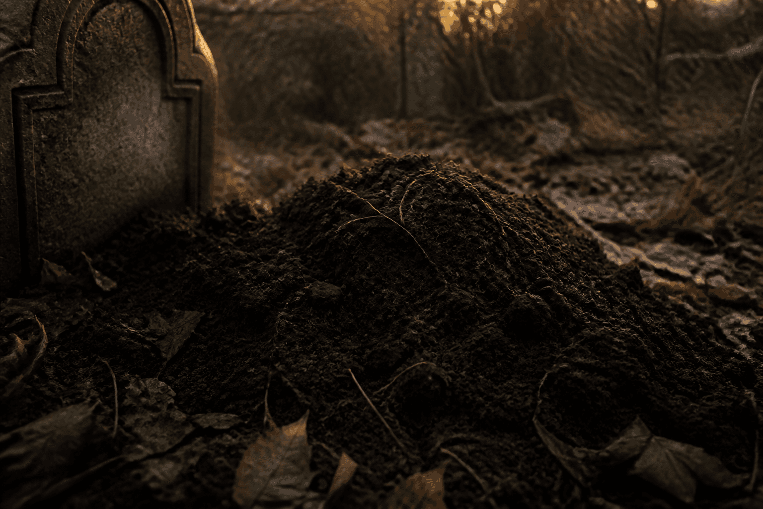 Atmospheric scene representing Fresh earth haunt scent