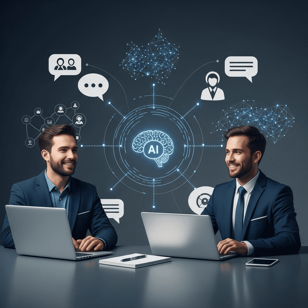 KI Chatbots automatisieren Kundenservice 24/7, reduzieren Support-Kosten um bis zu 70% und qualifizieren Leads intelligent – DSGVO-konform und ohne manuelle Eingriffe.