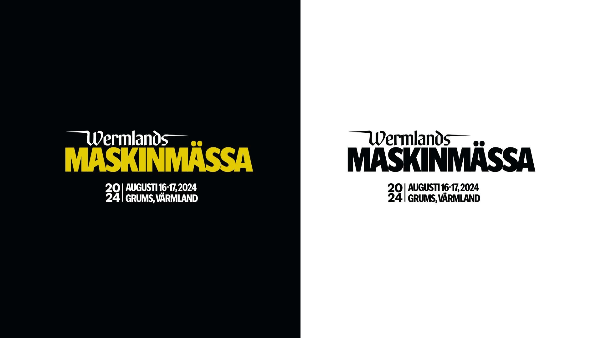 Logotype from wermlands maskinmässa