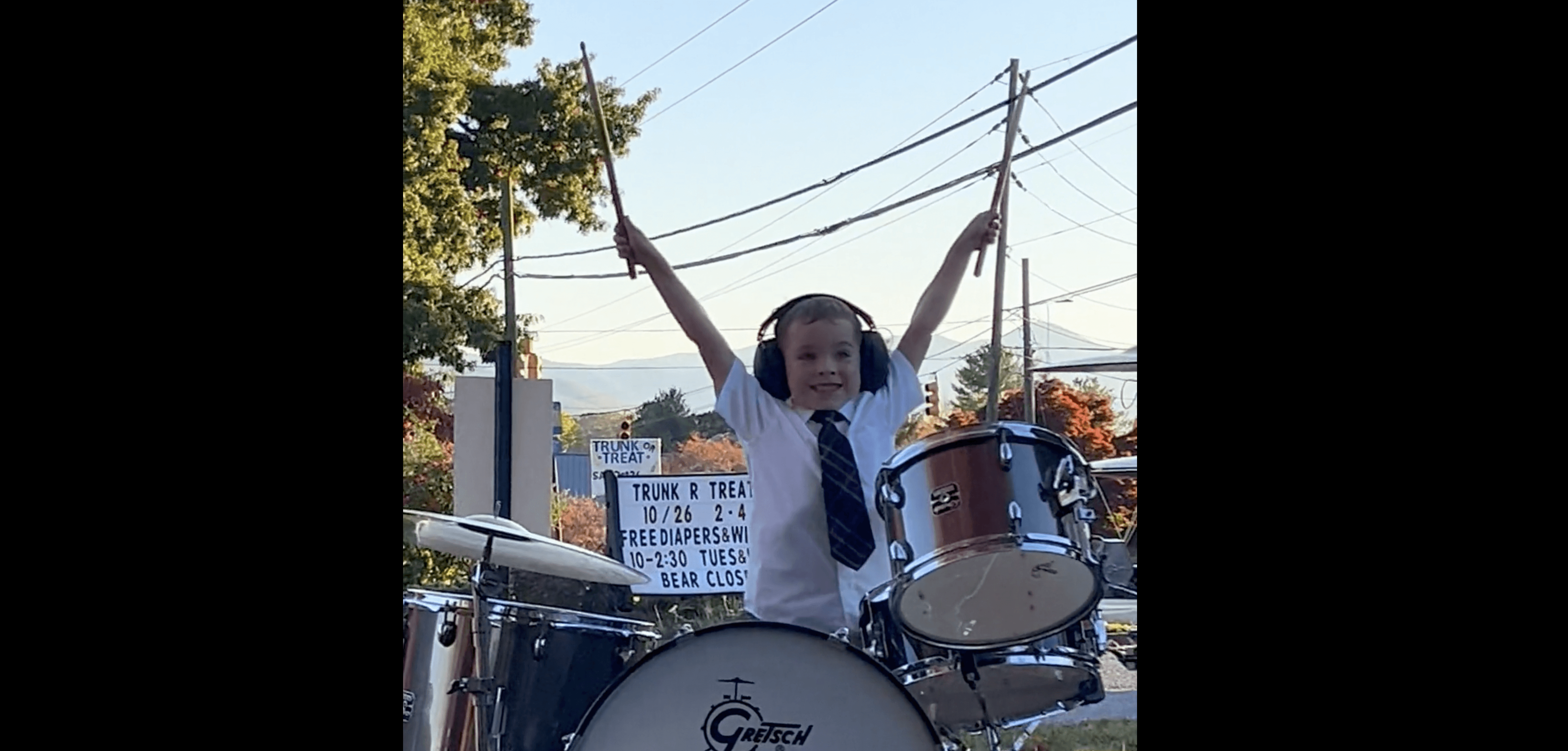 Buncombe County NC Sheriff Deputy Drum Tribute