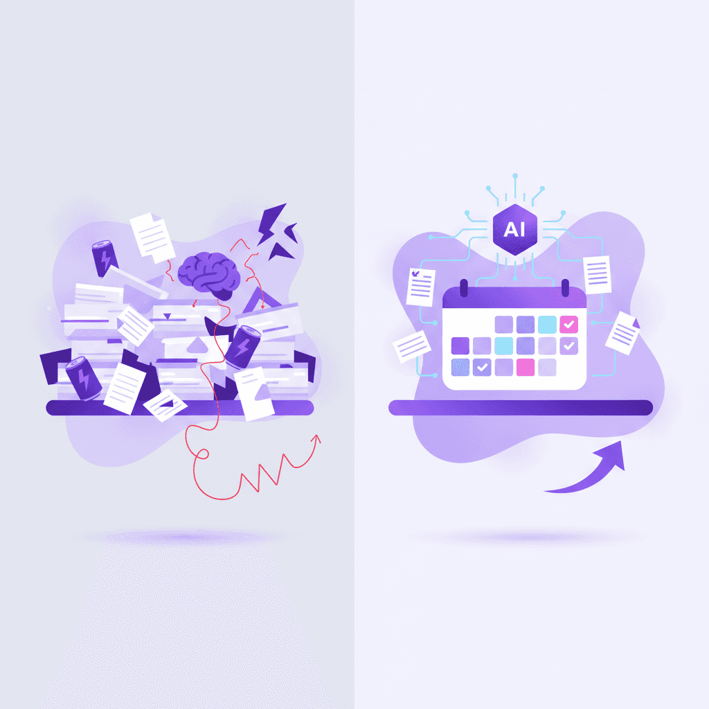 Comparison of cramming versus a structured study plan calendar