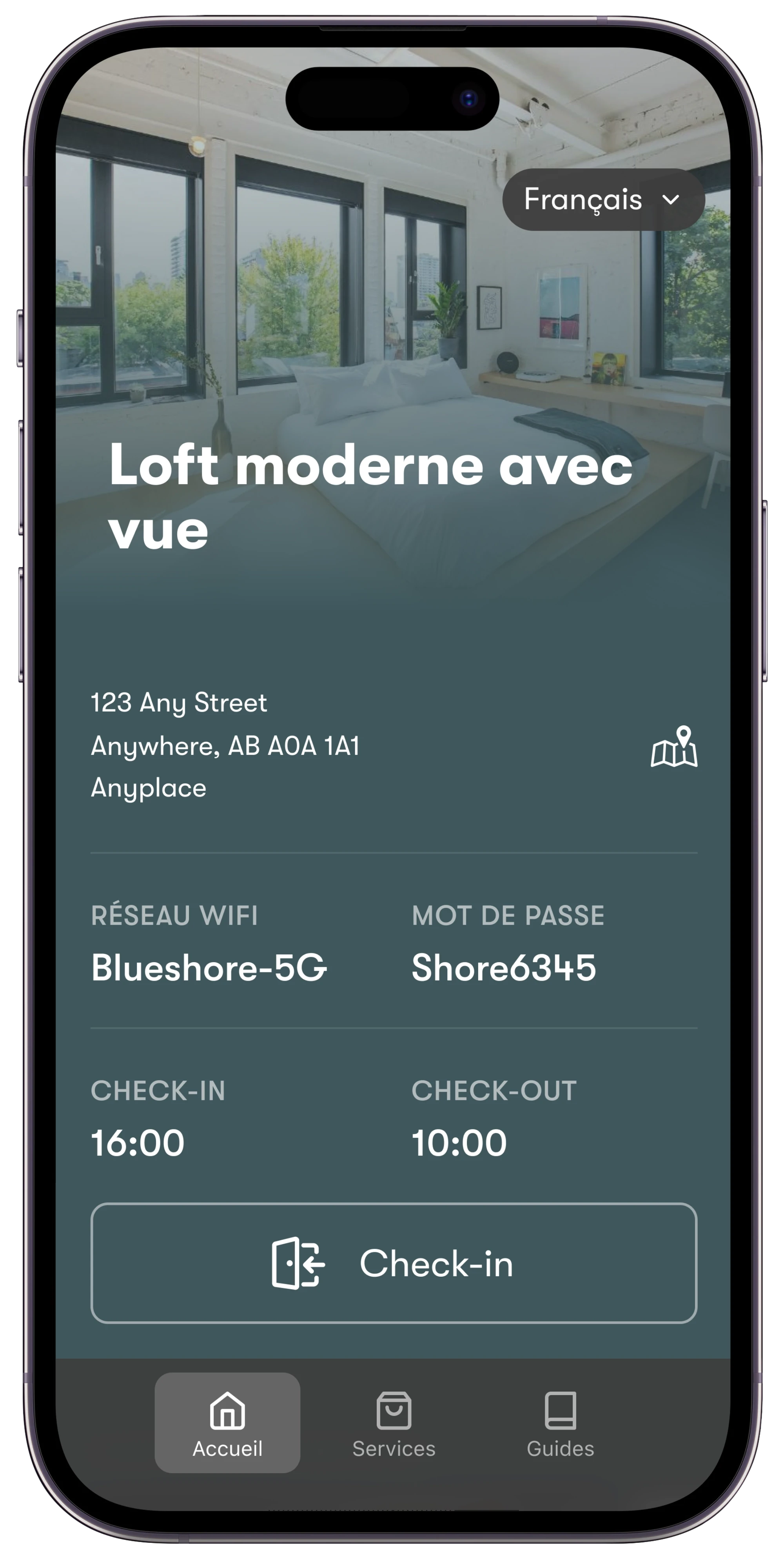 Boarding Pass Accueil