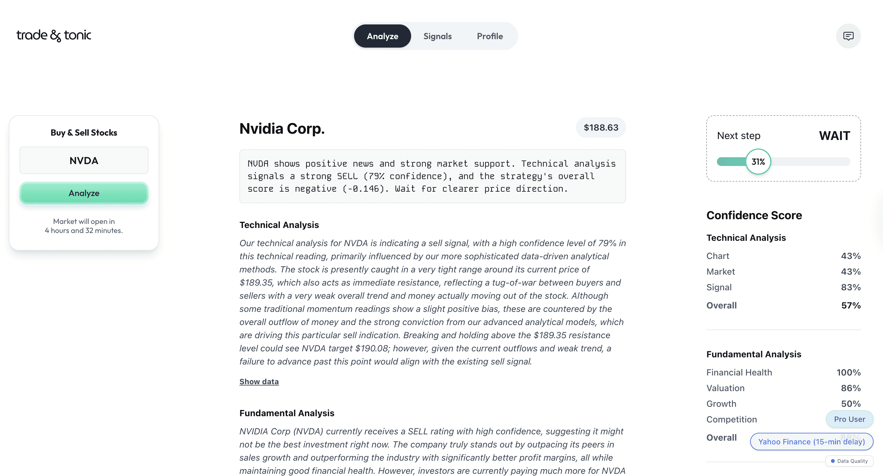 nvidia stock analysis