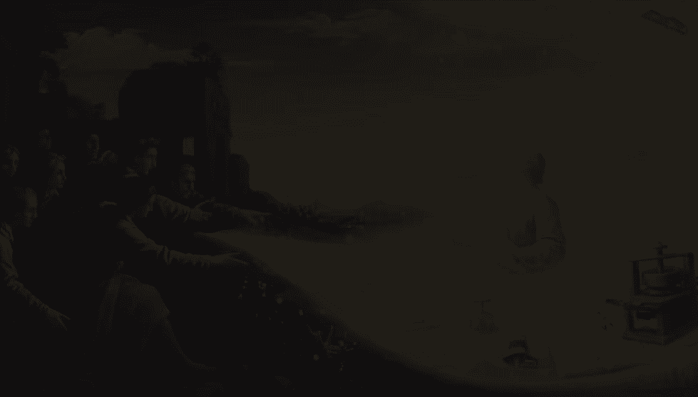 Caravaggio style image illustrating AI visibility opportunities coming