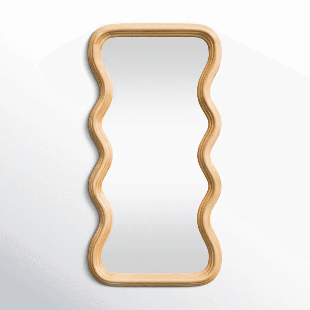Product image for Dupont Wood Wall Mirror