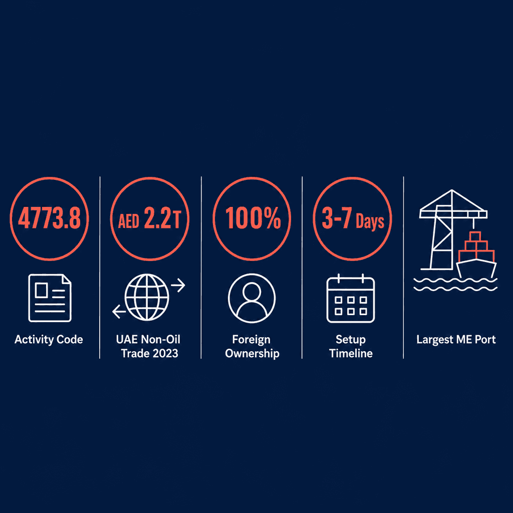 Infographic: Ignition Materials Trading License in Dubai