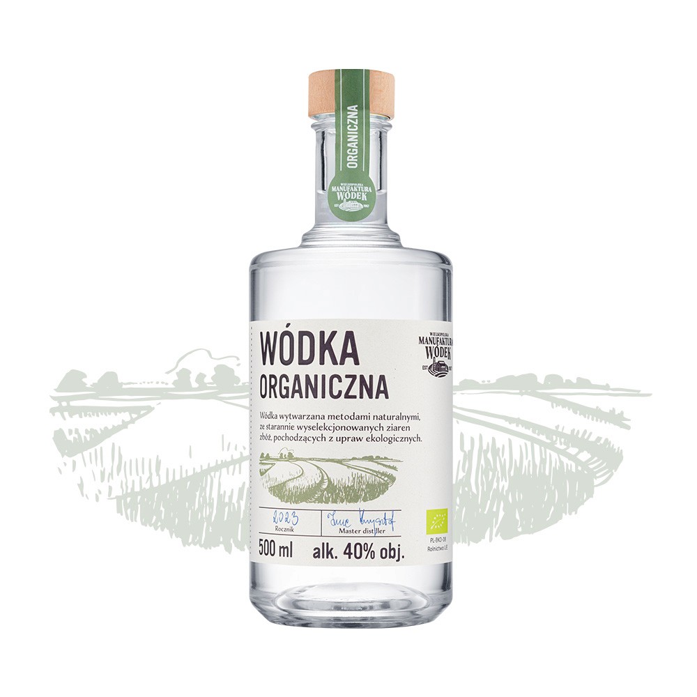 Wódka organiczna - projekt : Maja Żądło | Kreaturka