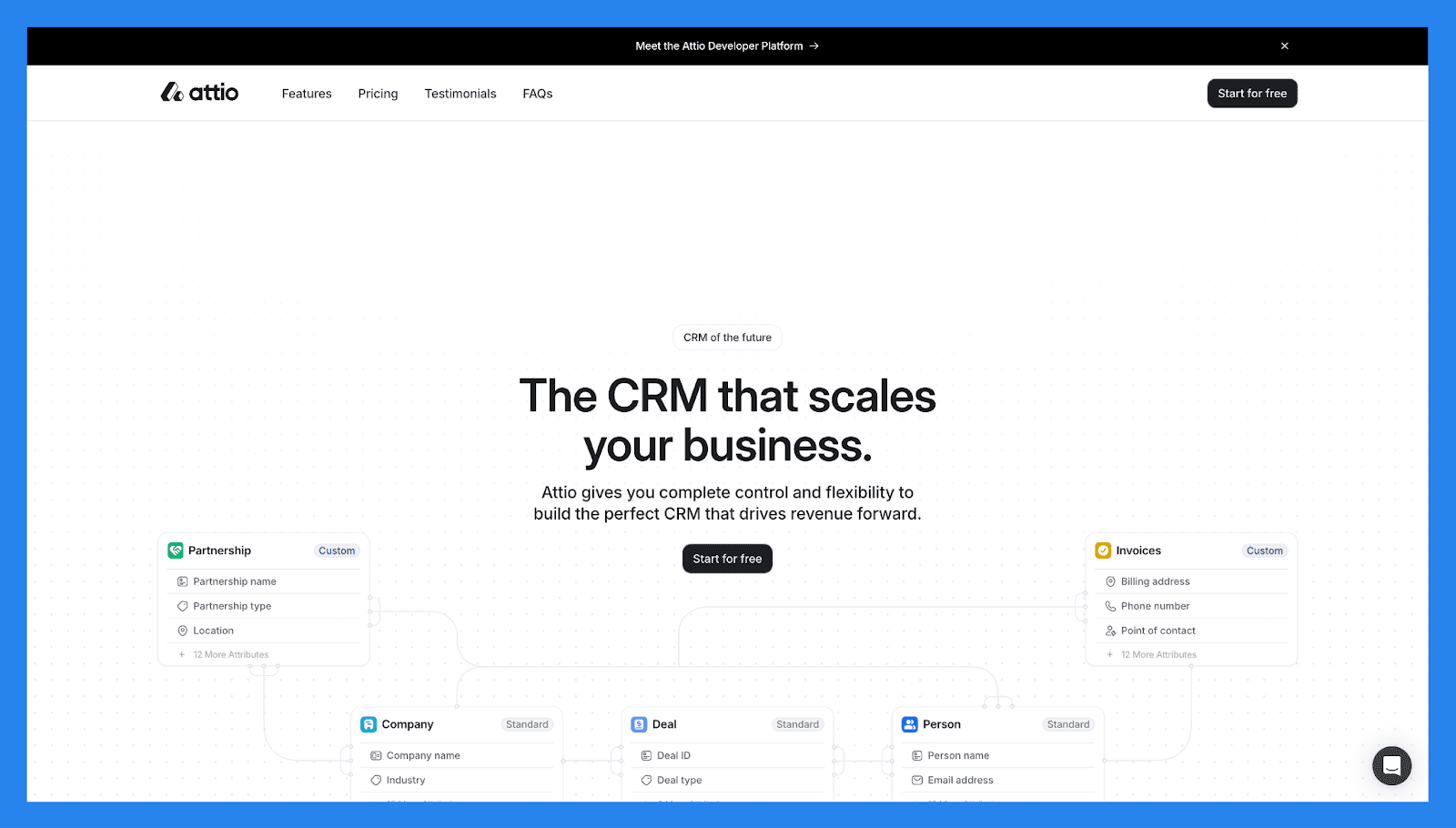 Attio - Best for: Modern startups and RevOps-driven teams
