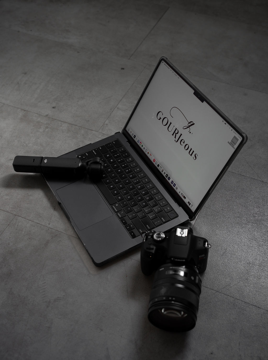 Delicate green foliage and pink flowers.