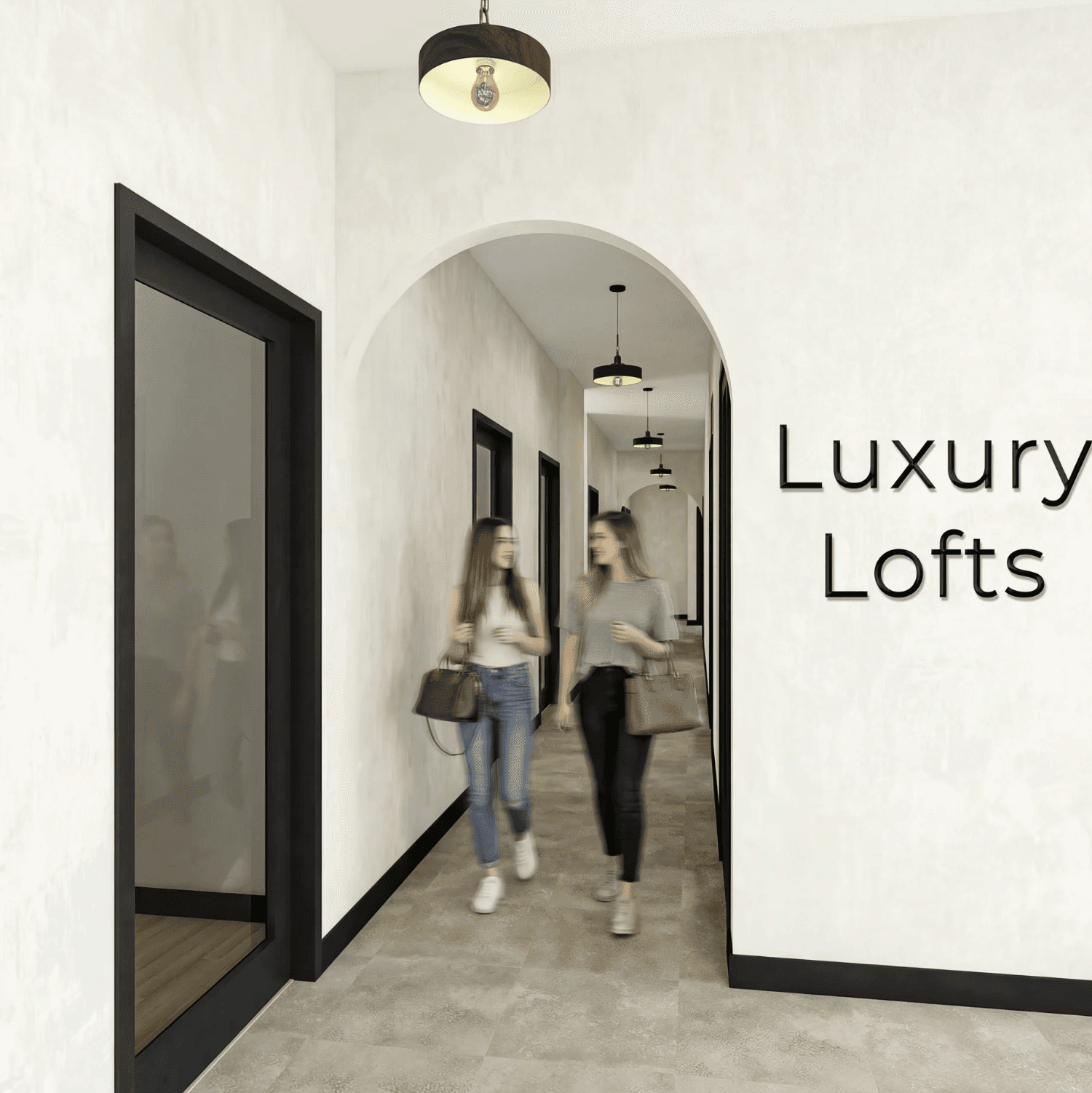 Modern hillside home with terracotta urn and mountain view