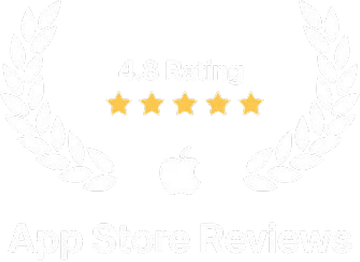 4.8 App Store Ratings