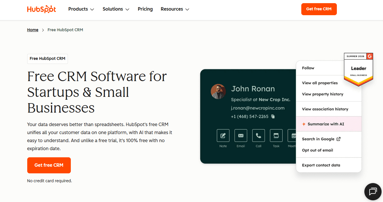 HubSpot CRM